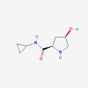 (2R,4R)-4-hydroxy-pyrrolidine-2-carboxylic acid cyclopropylamide