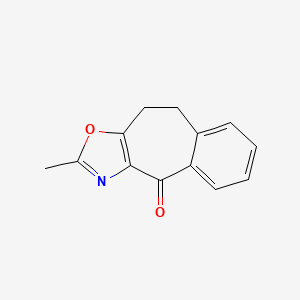 2-Methyl-9,10-dihydro-1-oxa-3-aza-benzo[f]azulen-4-one
