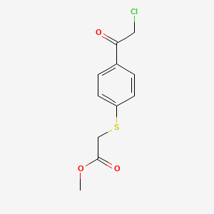 Methyl 4-(chloroacetyl)thiophenoxyacetate