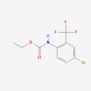 Ethyl 4-bromo-2-(trifluoromethyl)phenylcarbamate