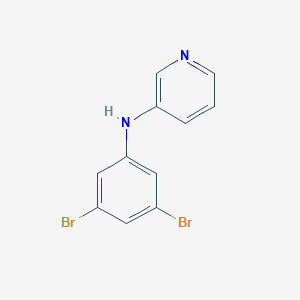 (3,5-Dibromo-phenyl)-pyridin-3-yl-amine