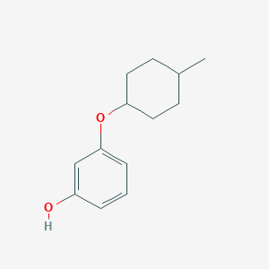 molecular formula C13H18O2 B8435374 3-(4-Methylcyclohexyloxy)phenol 