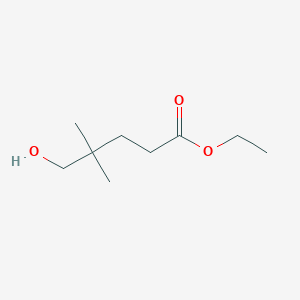 Ethyl 5-hydroxy-4,4-dimethyl-pentanoate