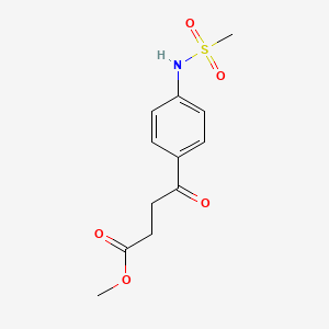 Methyl 4-(4-(methylsulfonamido)phenyl)-4-oxobutanoate