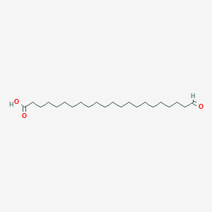 molecular formula C22H42O3 B8435834 22-Oxodocosanoic acid 