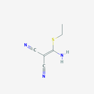 [Amino(ethylthio)methylene]malononitrile