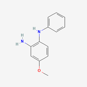 molecular formula C13H14N2O B8436094 3-Amino-4-phenylaminoanisole 