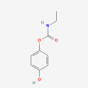 molecular formula C9H11NO3 B8436180 4-Hydroxyphenyl ethylcarbamate 