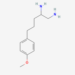 5-(4-Methoxy-phenyl)-pentane-1,2-diamine