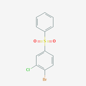 4-Bromo-3-chlorophenyl phenyl sulfone