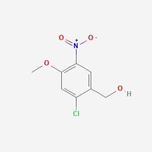 (2-Chloro-4-methoxy-5-nitrophenyl)methanol