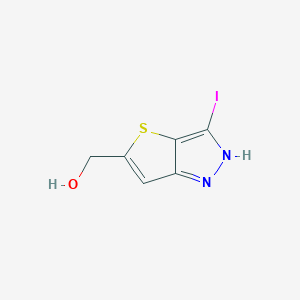 3-Iodo-1H-thieno[3,2-c]pyrazole-5-methanol