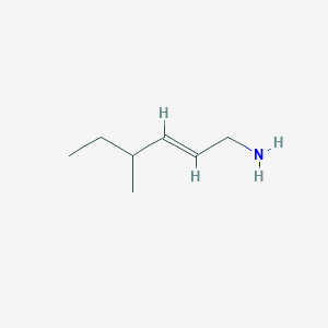4-Methylhex-2-en-1-amine