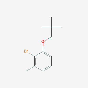 2-Bromo-1-methyl-3-(neopentyloxy)benzene