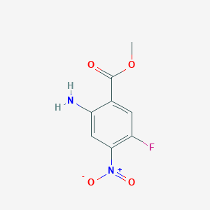 Methyl 2-amino-5-fluoro-4-nitro-benzoate