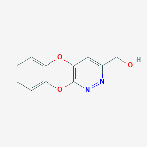 molecular formula C11H8N2O3 B8437023 [1,4]Benzodioxino[2,3-c]pyridazin-3-ylmethanol 