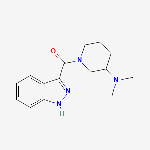 3-Dimethylamino-1-[[(1H)-indazol 3 yl]carbonyl]piperidine