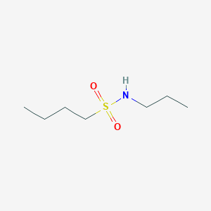 molecular formula C7H17NO2S B8437300 n-butyl-N-n-propylsulfonamide 