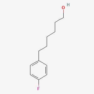 molecular formula C12H17FO B8437303 4-Fluorophenylhexylalcohol 