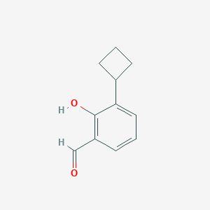 3-Cyclobutyl-2-hydroxybenzaldehyde