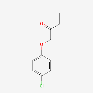 molecular formula C10H11ClO2 B8437387 1-(4-Chlorophenoxy)butan-2-one 