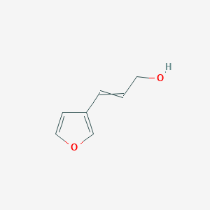 molecular formula C7H8O2 B8437517 3-Furylallyl alcohol 
