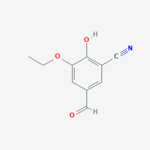 3-Ethoxy-5-formyl-2-hydroxybenzonitrile