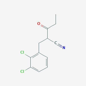 2-(2,3-Dichlorobenzyl)-3-oxopentanenitrile
