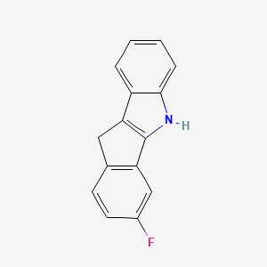 3-Fluoro-5,10-dihydroindeno[1,2-b]indole