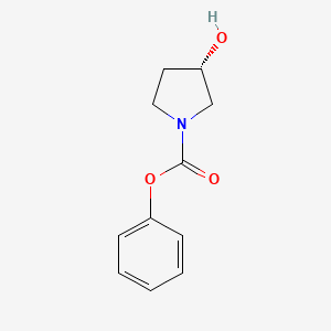 (S)-3-hydroxypyrrolidine-1-carboxylic acid phenylester