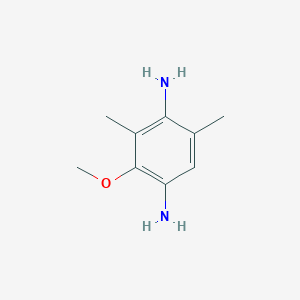 molecular formula C9H14N2O B084382 4-Amino-2-methoxy-3,5-dimethylaniline CAS No. 14090-00-7