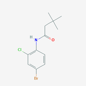 N-(4-Bromo-2-chloro-phenyl)-3,3-dimethylbutanamide