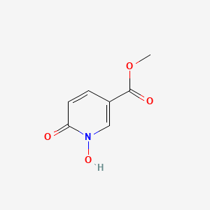 molecular formula C7H7NO4 B8438393 Methyl 1-hydroxy-6-oxo-1,6-dihydropyridine-3-carboxylate 