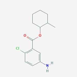 2-Methylcyclohexyl 5-amino-2-chlorobenzoate