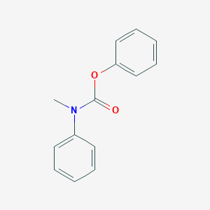 B084385 Phenyl N-methyl-N-phenylcarbamate CAS No. 13599-69-4