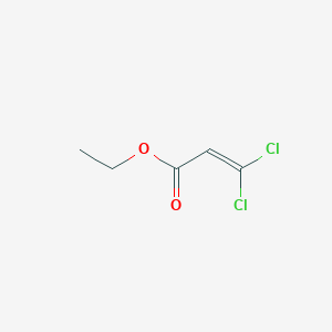 molecular formula C5H6Cl2O2 B8438549 Ethyl dichloroacrylate 