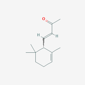 molecular formula C13H20O B084386 (E)-4-[(1S)-2,6,6-trimethylcyclohex-2-en-1-yl]but-3-en-2-one CAS No. 14398-36-8