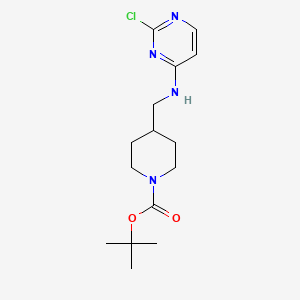 tert-Butyl 4-(((2-chloropyrimidin-4-yl)amino)methyl)piperidine-1-carboxylate