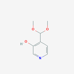 4-(Dimethoxymethyl)pyridin-3-ol