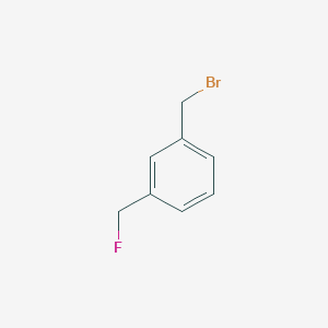 molecular formula C8H8BrF B8438741 1-Bromomethyl-3-fluoromethyl-benzene 