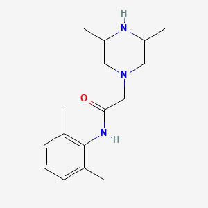 n-(2,6-Dimethylphenyl)-2-(3,5-dimethylpiperazinyl)acetamide