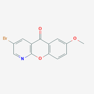 3-bromo-7-methoxy-5H-chromeno[2,3-b]pyridin-5-one