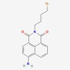 6-amino-2-(4-bromobutyl)-1H-benzo[de]isoquinoline-1,3(2H)-dione