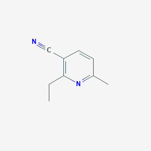 molecular formula C9H10N2 B8438993 2-Ethyl-6-methyl-nicotinonitrile 