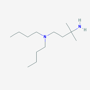 molecular formula C13H30N2 B8439055 N1,N1-Dibutyl-3-methylbutane-1,3-diamine 