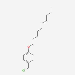 molecular formula C17H27ClO B8439153 4-Decyloxybenzyl Chloride 