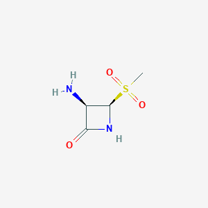 (3R,4R)-3-amino-4-methylsulfonyl-2-oxoazetidine