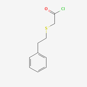 2-(Phenethylthio)acetyl chloride