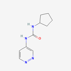 N-(4-pyridazinyl)-N'-cyclopentylurea