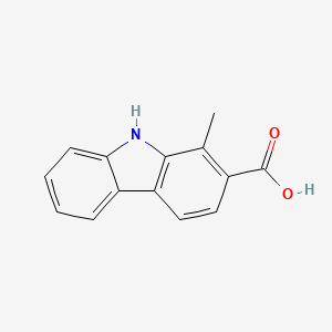 molecular formula C14H11NO2 B8439252 1-Methylcarbazole-2-carboxylic acid 